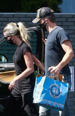 ANNABELLE WALLIS Leaves a Pet Supply Store in Los Feliz 06/18/2020