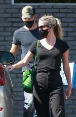 ANNABELLE WALLIS Leaves a Pet Supply Store in Los Feliz 06/18/2020