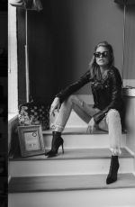 ANNALYNNE MCCORD at a Black and White Photoshoot 05/03/2020