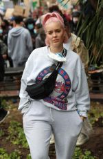 ANNE MARIE at Black Lives Matter Protest in London 06/03/2020