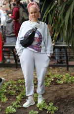 ANNE MARIE at Black Lives Matter Protest in London 06/03/2020