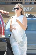 APRIL LOVE GEARY at a Subway Restaurant in Malibu 06/29/2020