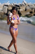 ARIANE ANDREW aka CAMERON from WWE Divas in Bikini at a Beach in Santa Monica 06/10/2020