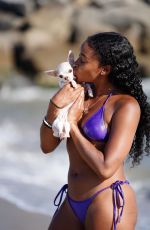 ARIANE ANDREW aka CAMERON from WWE Divas in Bikini at a Beach in Santa Monica 06/10/2020