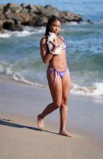 ARIANE ANDREW aka CAMERON from WWE Divas in Bikini at a Beach in Santa Monica 06/10/2020