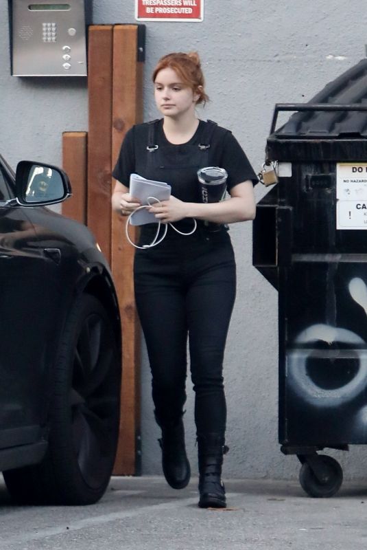 ARIEL WINTER Leaves a Studio in Los Angeles 06/06/2020