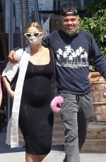 ASHLEE SIMPSON and Evan Ross Out in Sherman Oaks 06/17/2020