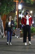 ASHLEY BENSON and G-Eazy Out for Dinner in Los Feliz 06/20/2020