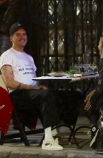ASHLEY BENSON and G-Eazy Out for Dinner in Los Feliz 06/20/2020