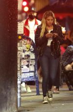 ASHLEY BENSON and G-Eazy Out for Dinner in Los Feliz 06/20/2020