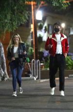 ASHLEY BENSON and G-Eazy Out for Dinner in Los Feliz 06/20/2020