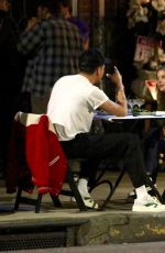 ASHLEY BENSON and G-Eazy Out for Dinner in Los Feliz 06/20/2020