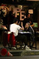 ASHLEY BENSON and G-Eazy Out for Dinner in Los Feliz 06/20/2020