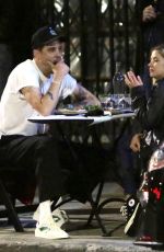 ASHLEY BENSON and G-Eazy Out for Dinner in Los Feliz 06/20/2020