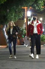 ASHLEY BENSON Out for Dinner in Los Feliz 06/20/2020