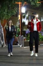 ASHLEY BENSON Out for Dinner in Los Feliz 06/20/2020