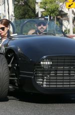 ASHLEY GREENE and Paul Khoury Out Driving in West Hollywood 06/17/2020
