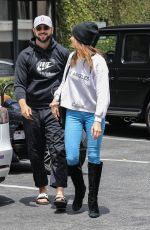 ASHLEY GREENE Arrives at South Beverly Grill in Beverly Hills 06/18/2020