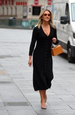 ASHLEY ROBERTS Arrives at Global Offices in London 06/08/2020