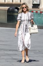 ASHLEY ROBERTS Arrives at Global Radio in London 06/01/2020