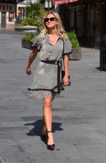 ASHLEY ROBERTS Arrives at Global Radio in London 06/23/2020