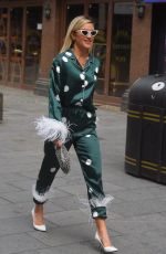 ASHLEY ROBERTS Arrives at Global Studios in London 06/19/2020