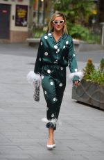 ASHLEY ROBERTS Arrives at Global Studios in London 06/19/2020