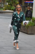 ASHLEY ROBERTS Arrives at Global Studios in London 06/19/2020