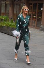 ASHLEY ROBERTS Arrives at Global Studios in London 06/19/2020