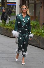 ASHLEY ROBERTS Arrives at Global Studios in London 06/19/2020