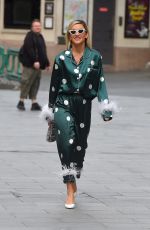 ASHLEY ROBERTS Arrives at Global Studios in London 06/19/2020