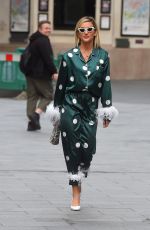 ASHLEY ROBERTS Arrives at Global Studios in London 06/19/2020