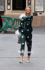 ASHLEY ROBERTS Arrives at Global Studios in London 06/19/2020