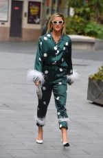 ASHLEY ROBERTS Arrives at Global Studios in London 06/19/2020