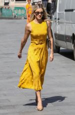 ASHLEY ROBERTS Leaves Global Radio in London 06/02/2020