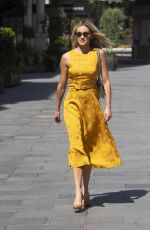 ASHLEY ROBERTS Leaves Global Radio in London 06/02/2020