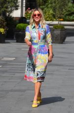 ASHLEY ROBERTS Leaves Global Radio in London 06/09/2020