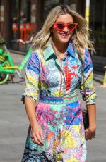 ASHLEY ROBERTS Leaves Global Radio in London 06/09/2020