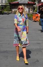 ASHLEY ROBERTS Leaves Global Radio in London 06/09/2020