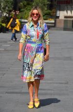 ASHLEY ROBERTS Leaves Global Radio in London 06/09/2020