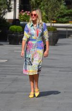 ASHLEY ROBERTS Leaves Global Radio in London 06/09/2020