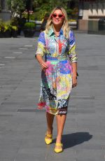 ASHLEY ROBERTS Leaves Global Radio in London 06/09/2020
