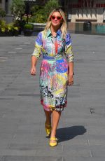 ASHLEY ROBERTS Leaves Global Radio in London 06/09/2020