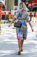ASHLEY ROBERTS Leaves Global Radio in London 06/09/2020
