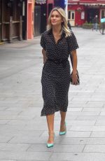ASHLEY ROBERTS Leaves Global Radio in London 06/11/2020