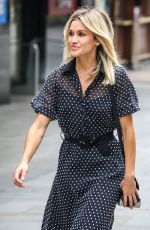 ASHLEY ROBERTS Leaves Global Radio in London 06/11/2020