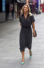 ASHLEY ROBERTS Leaves Global Radio in London 06/11/2020