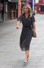 ASHLEY ROBERTS Leaves Global Radio in London 06/11/2020