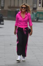 ASHLEY ROBERTS Leaves Global Radio in London 06/12/2020