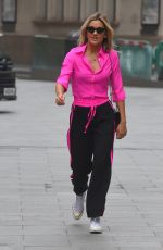 ASHLEY ROBERTS Leaves Global Radio in London 06/12/2020